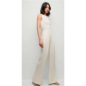 Veronica Beard Women's Robinne Wide Leg Pant Pants Sz 16 NWT 498 Dove